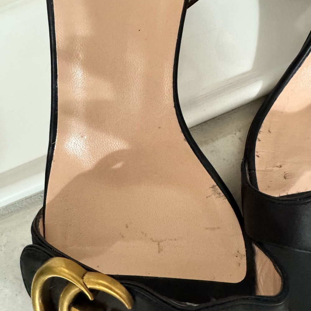 Gucci Marmont Leather Block Heel Sandal
SALE!!! Closet Clean Out Price - Picture 4 of 13